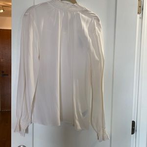 H&M silk blouse, size 8, NWT